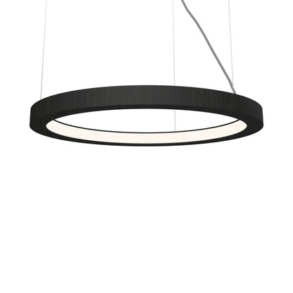 Frame LED Ring Chandelier in Charcoal.