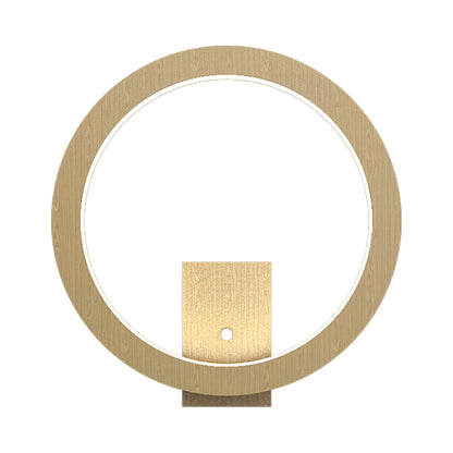Frame LED Wall Light in Sand (Round).