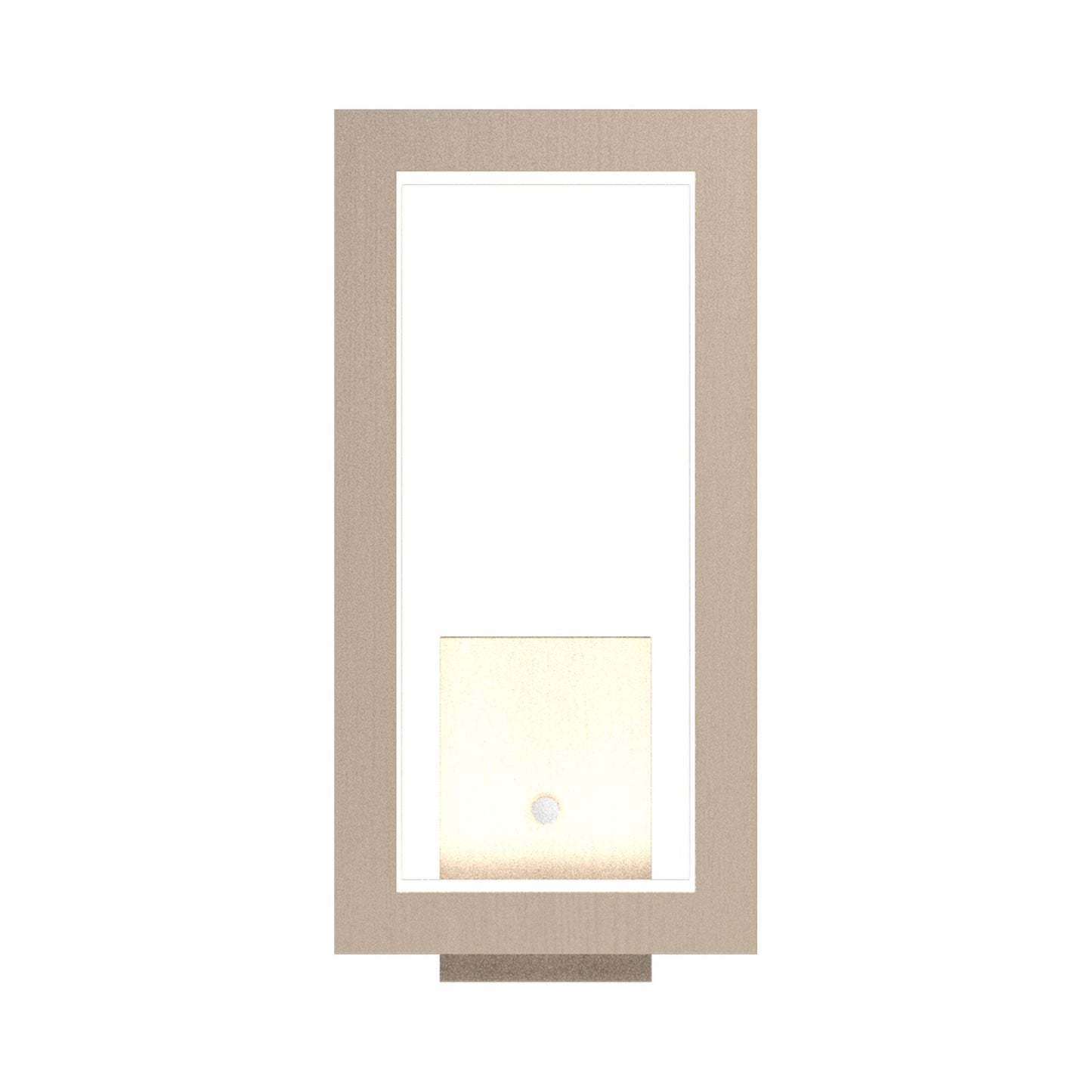 Frame LED Wall Light in Organic Cappuccino (Rectangle).