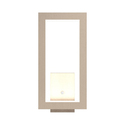 Frame LED Wall Light in Organic Cappuccino (Rectangle).