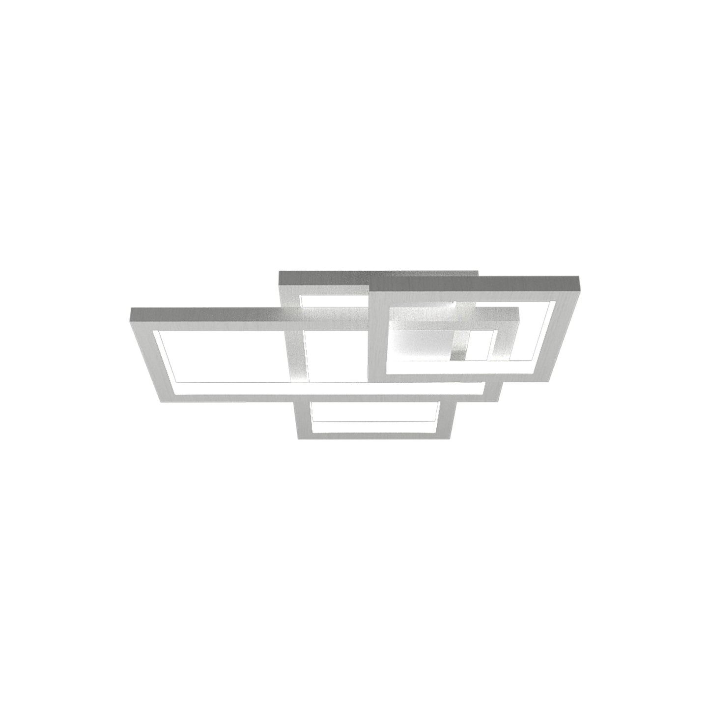 Frame Square LED Ceiling / Wall Light in Organic White (Small).