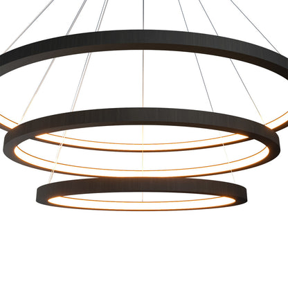 Frame Trio LED Pendant Light in Detail.