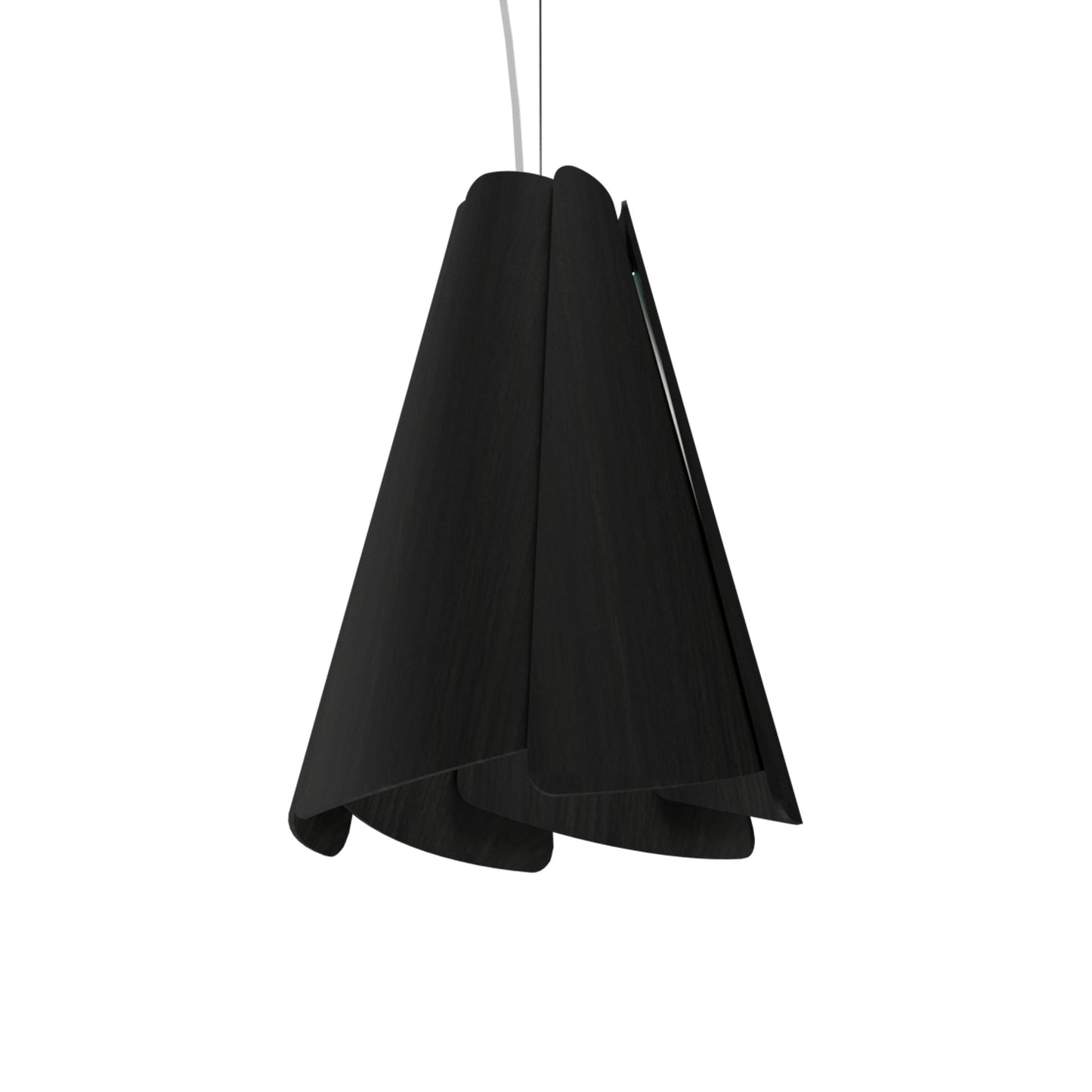 Fuchsia Pendant Light in Charcoal (12.99-Inch).