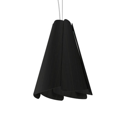 Fuchsia Pendant Light in Charcoal (12.99-Inch).