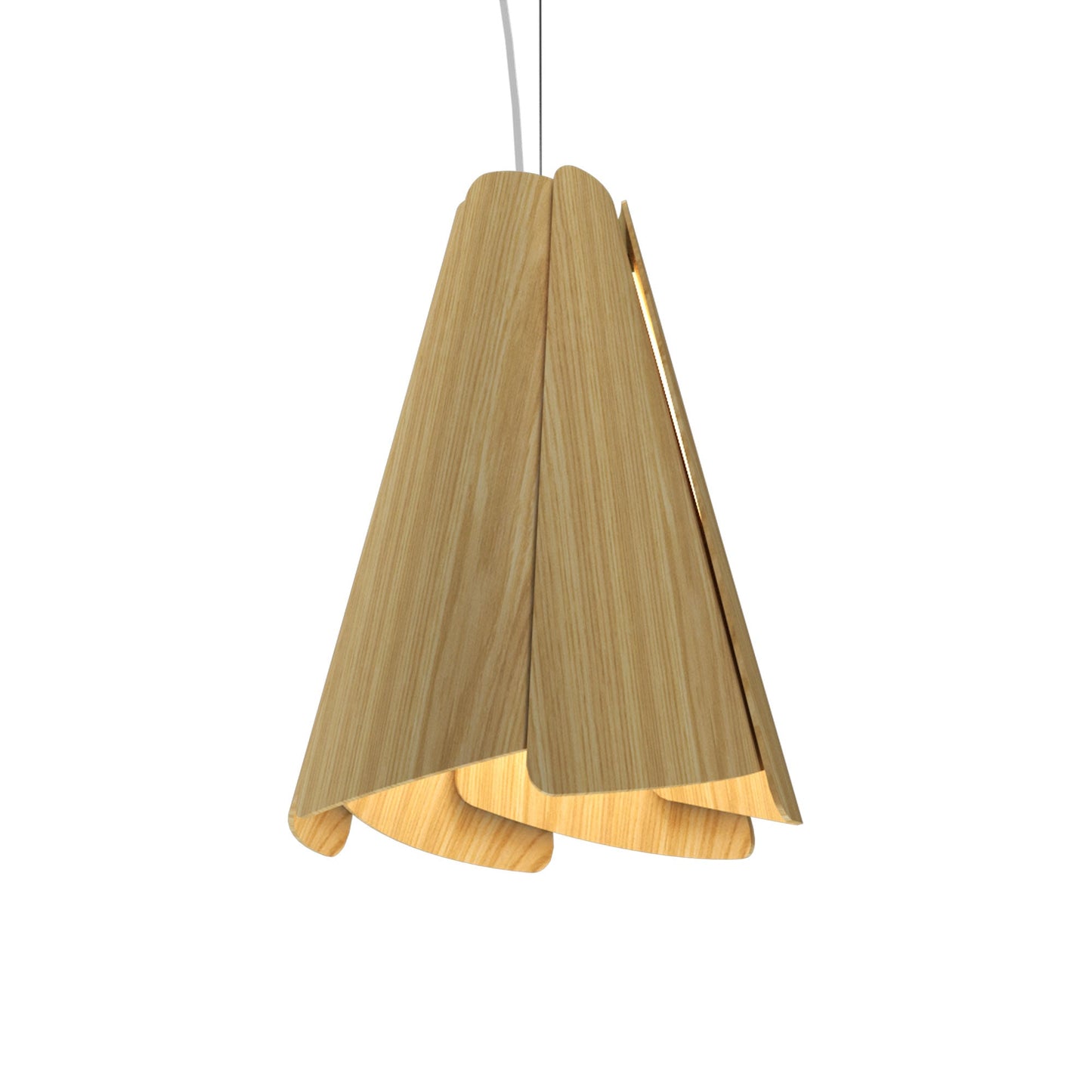 Fuchsia Pendant Light in Sand (12.99-Inch).