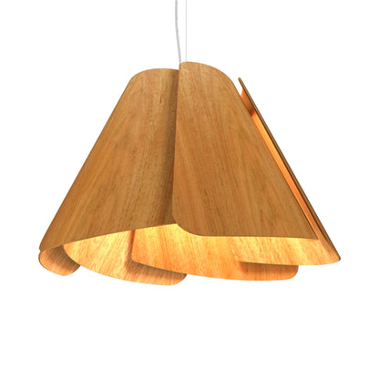 Fuchsia Pendant Light in Louro Freijo (23.62-Inch).