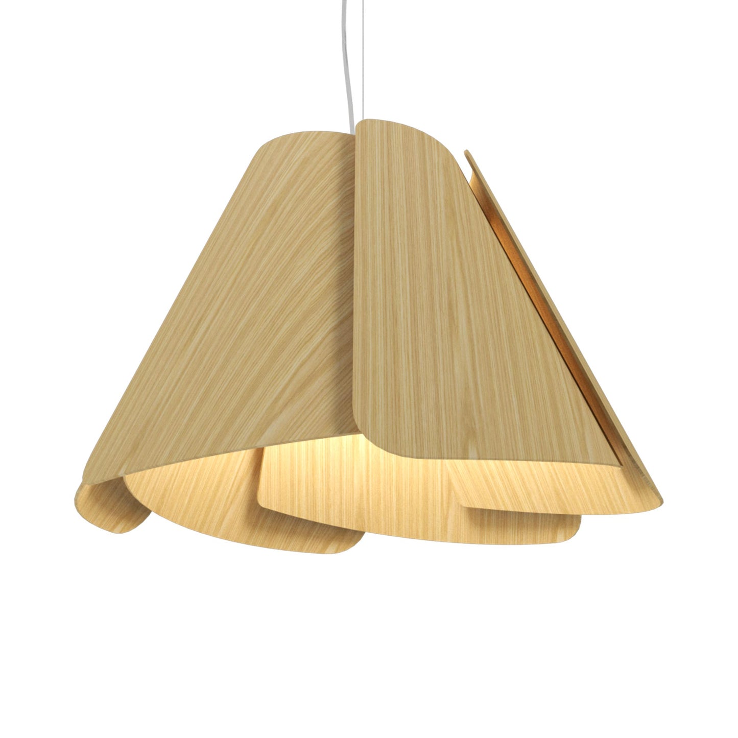 Fuchsia Pendant Light in Sand (23.62-Inch).