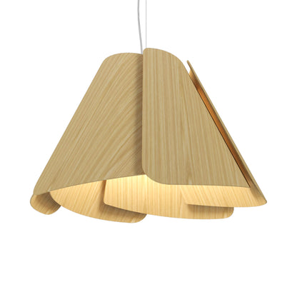 Fuchsia Pendant Light in Sand (23.62-Inch).