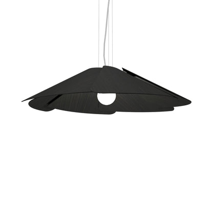 Fuchsia Pendant Light in Charcoal (37.4-Inch).