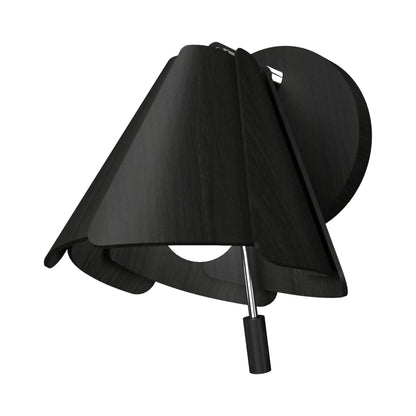 Fuchsia Wall Light in Charcoal.
