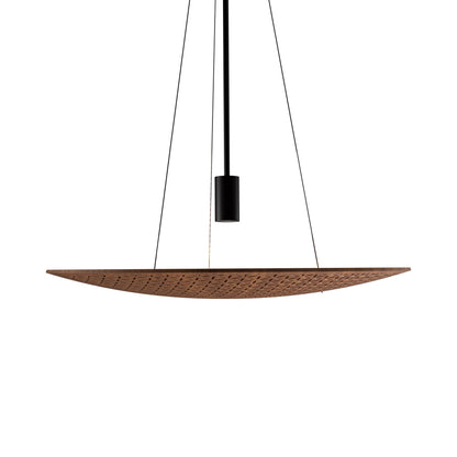 Harmony Pendant Light in Imbuia (23.62-Inch).