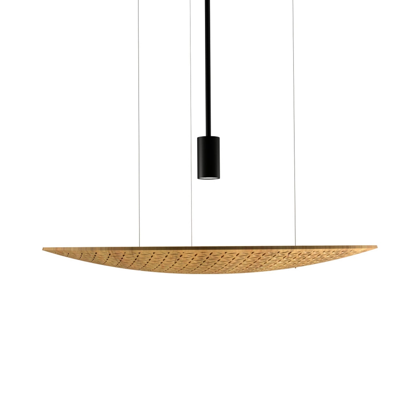 Harmony Pendant Light in Louro Freijo (23.62-Inch).