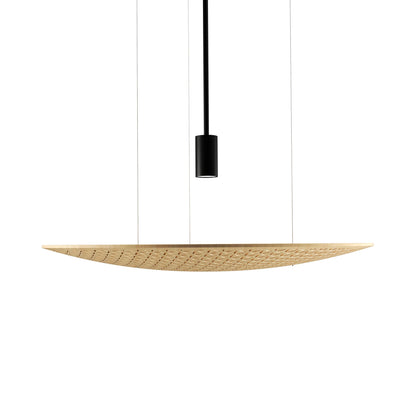 Harmony Pendant Light in Maple (23.62-Inch).