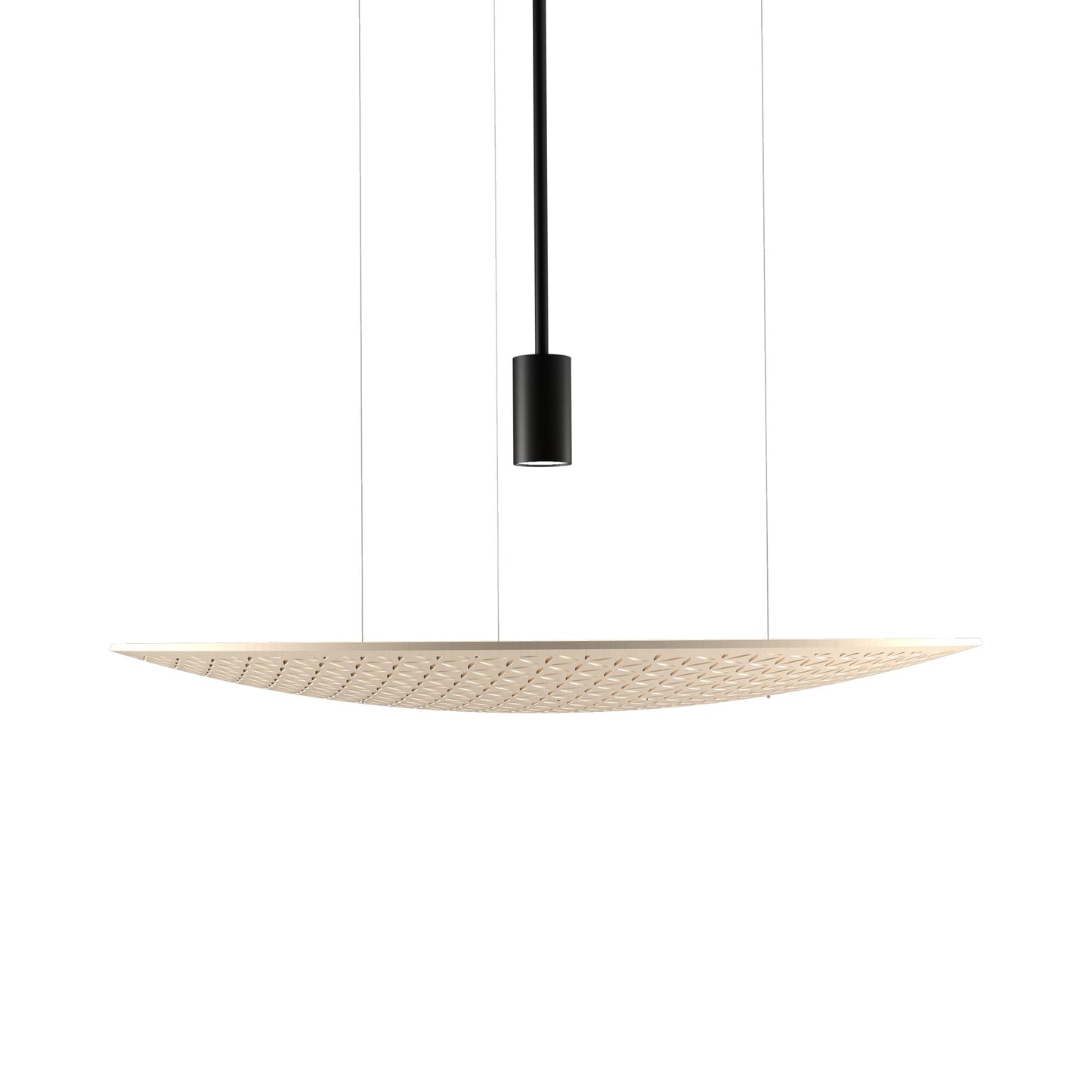 Harmony Pendant Light in Organic Cappuccino (23.62-Inch).