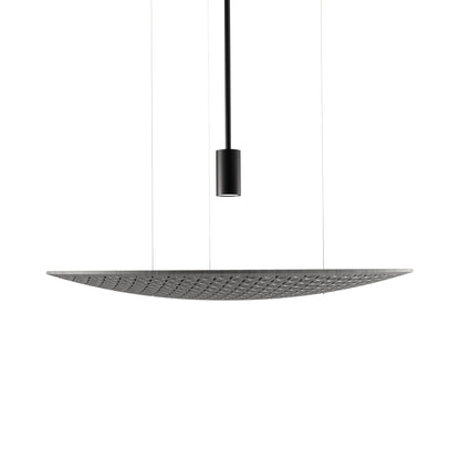 Harmony Pendant Light in Organic Lead Grey (23.62-Inch).