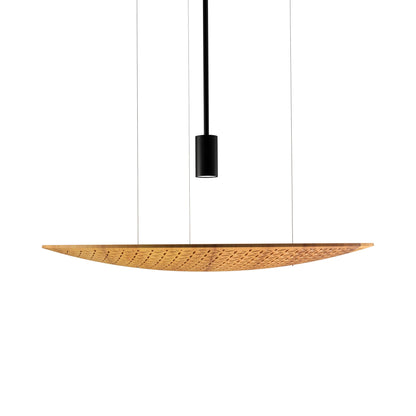 Harmony Pendant Light in Teak (23.62-Inch).