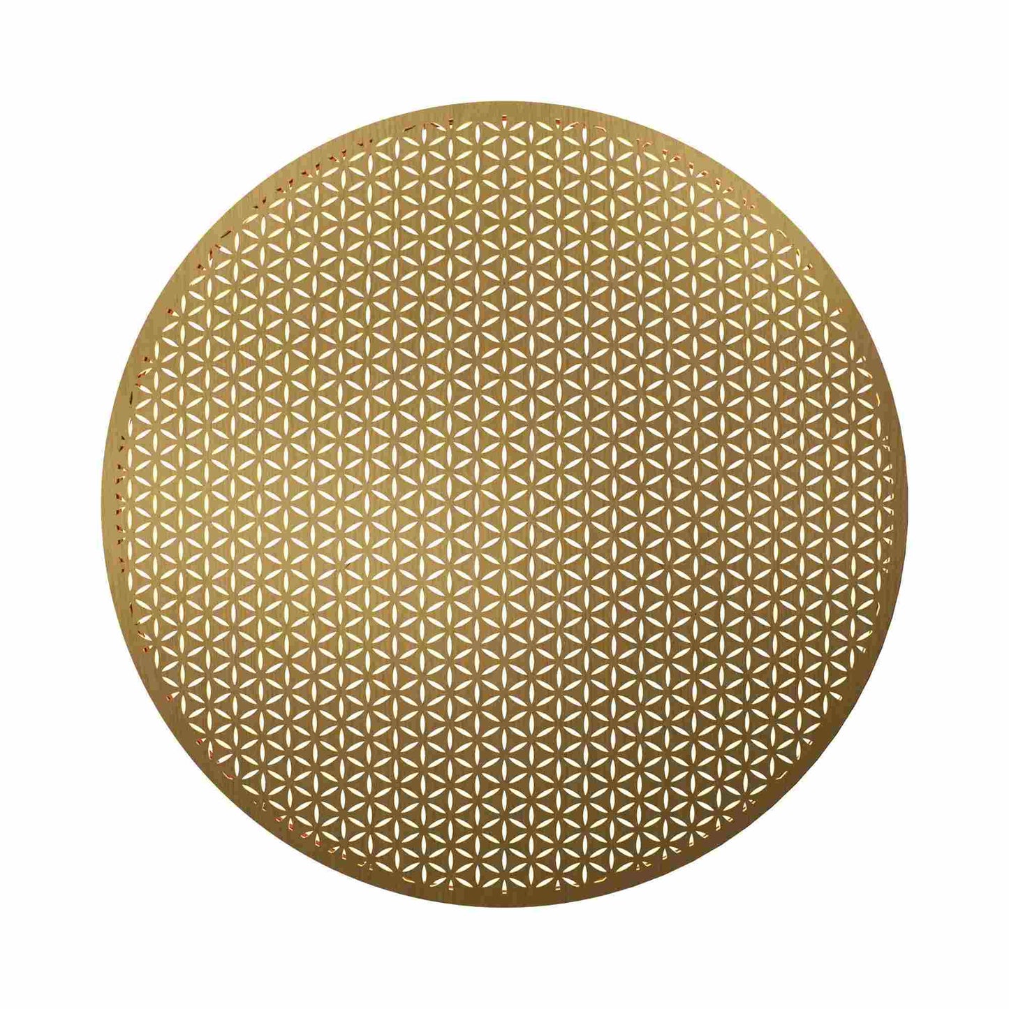 Harmony Wall Light in Organic Gold (23.62-Inch).