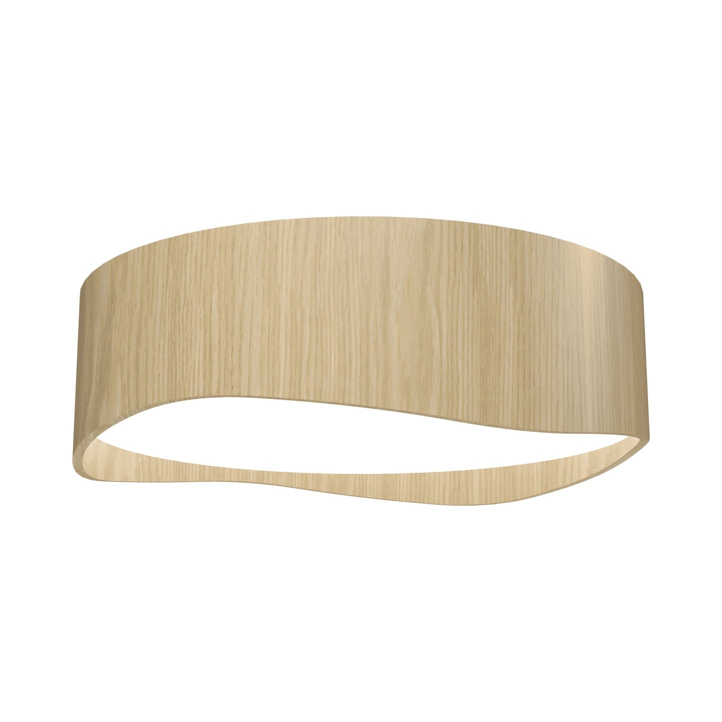 Horizon LED Flush Mount Ceiling Light in Sand (15.75-Inch).