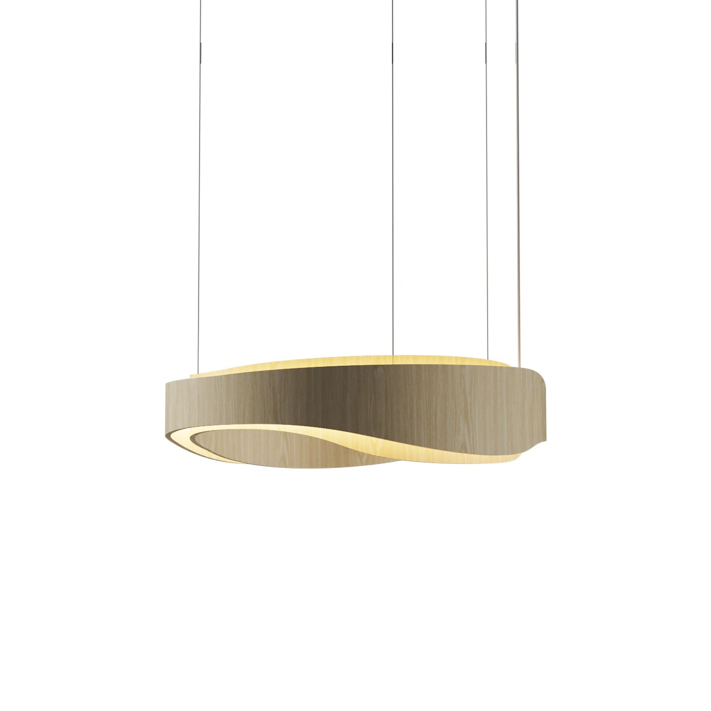 Horizon LED Pendant Light in Sand (23.62-Inch).