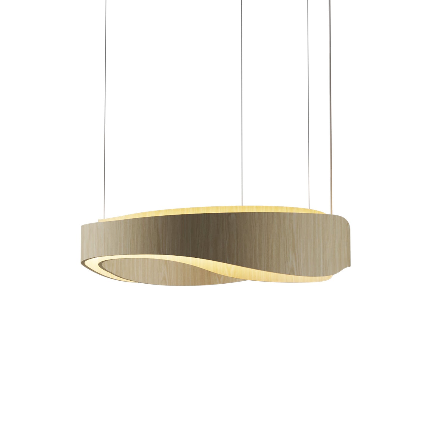 Horizon LED Pendant Light in Sand (31.5-Inch).