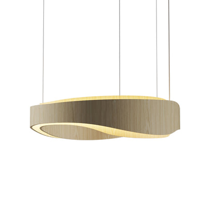 Horizon LED Pendant Light in Sand (39.37-Inch).