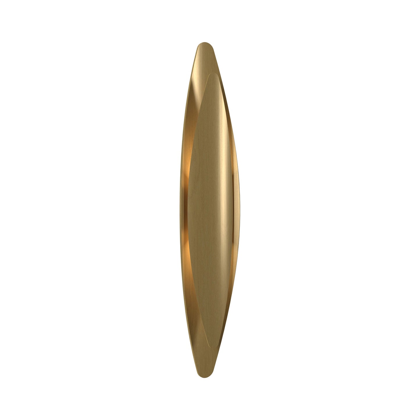 Leaf 4205 Wall Light in Organic Gold.