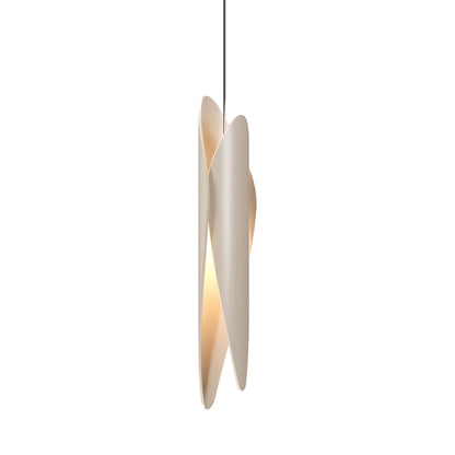 Leaf Pendant Light in Organic Cappuccino.