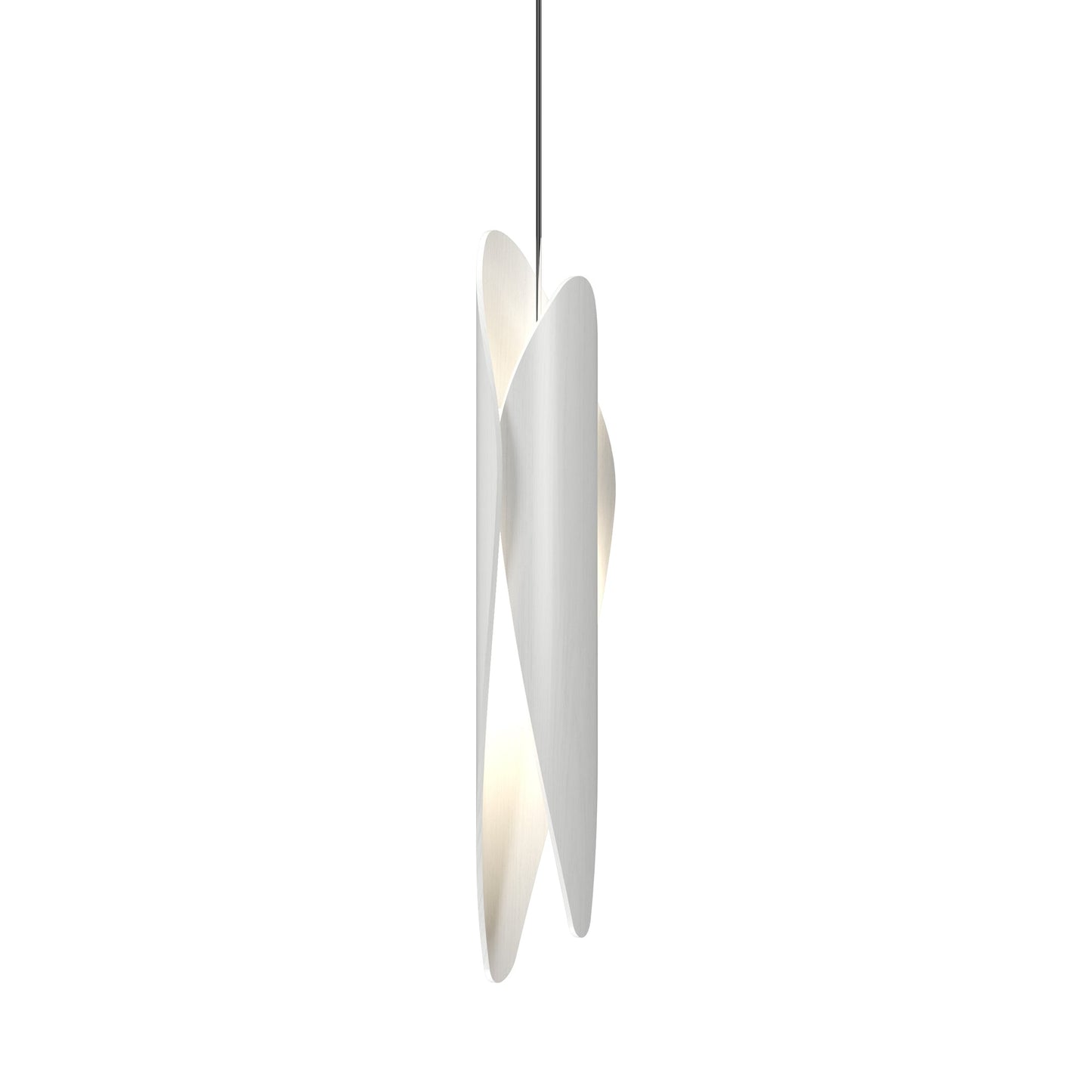 Leaf Pendant Light in Organic White.