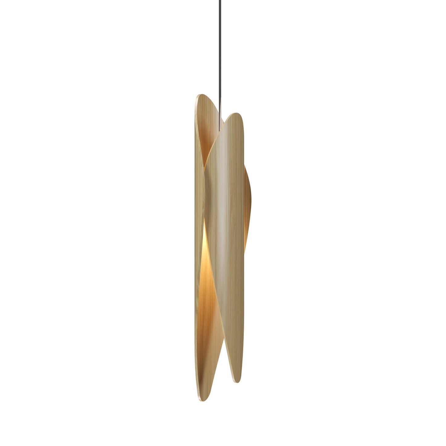 Leaf Pendant Light in Sand.