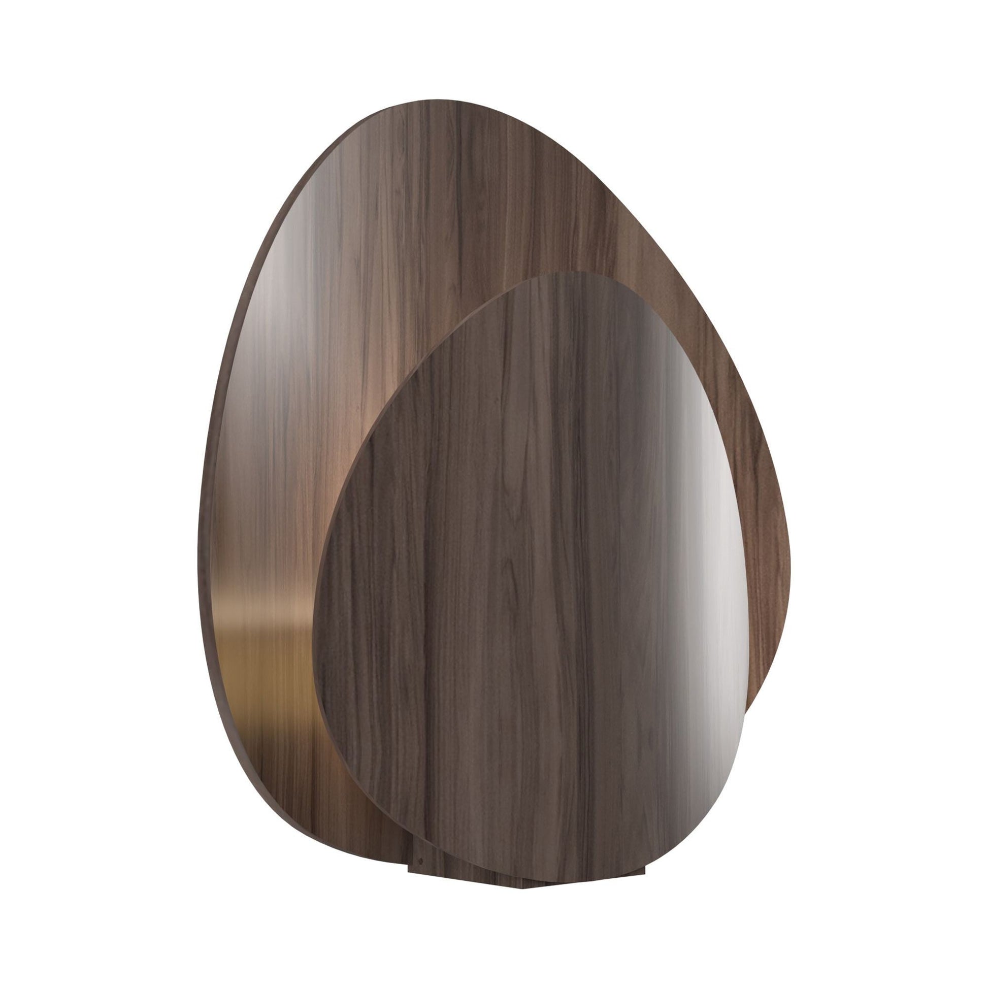 Leaf Table Lamp in American Walnut.