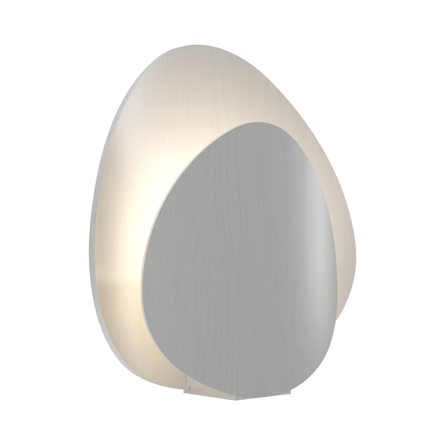 Leaf Table Lamp in Organic White.