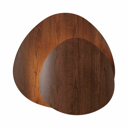 Leaf Wall Light in Imbuia.