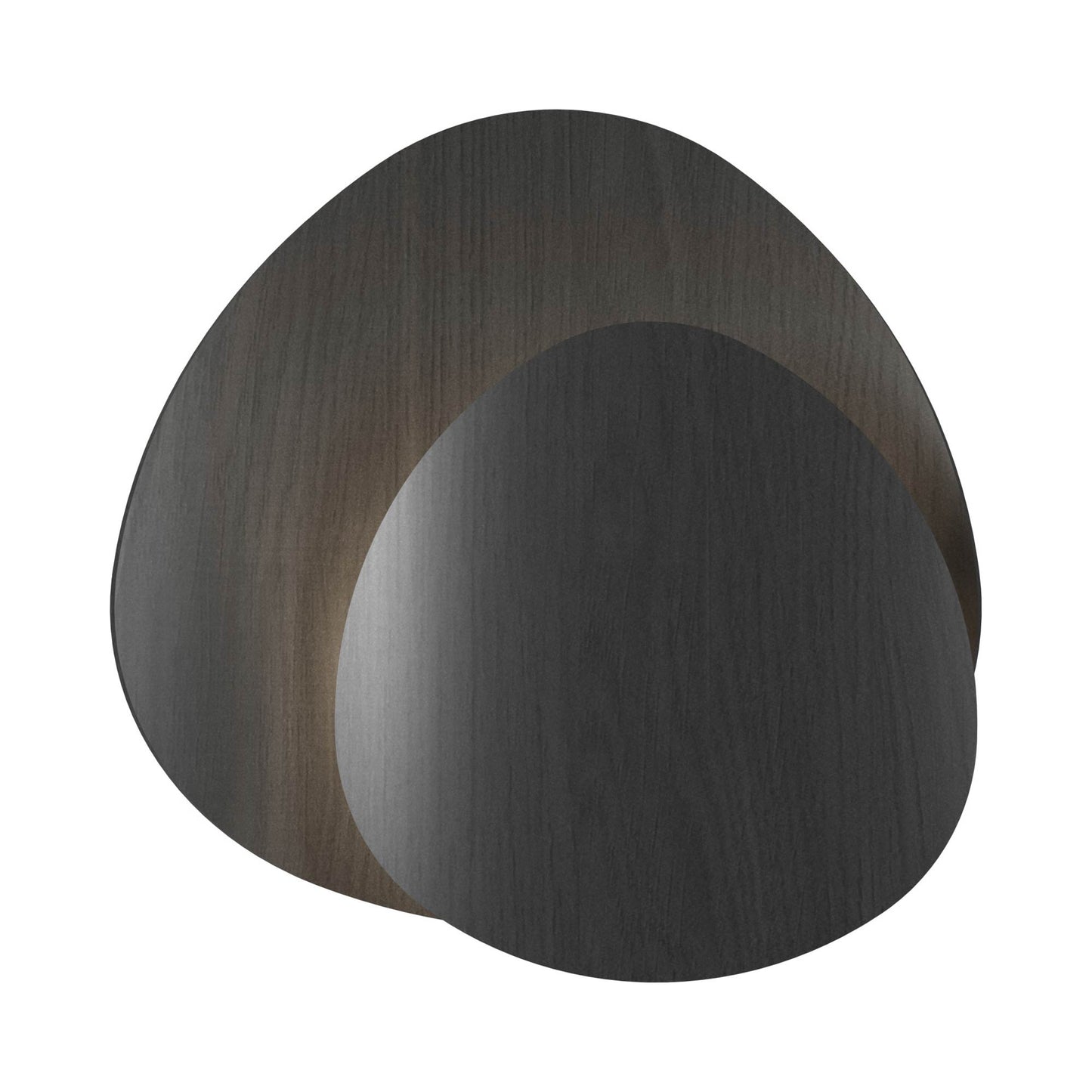Leaf Wall Light in Organic Lead Grey.