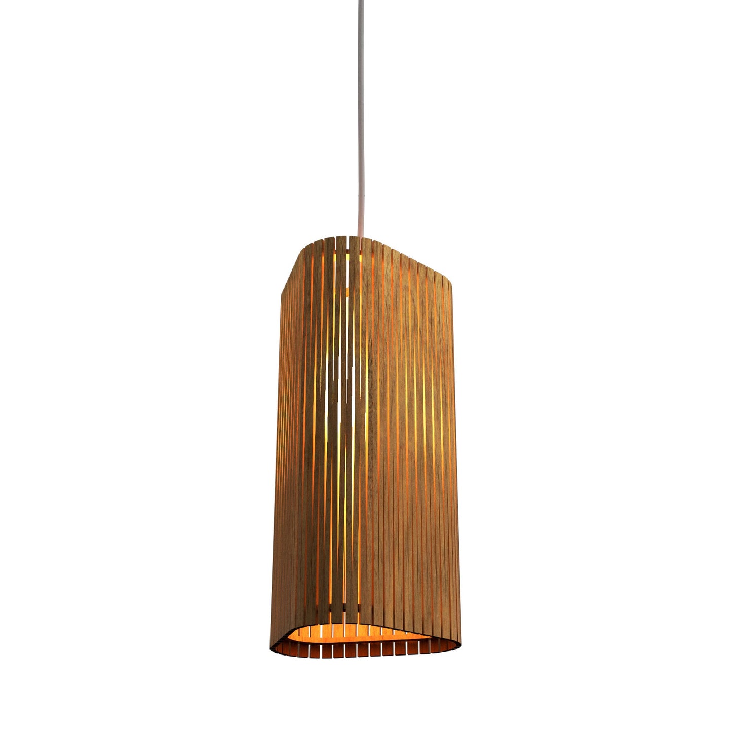 Living Hinges 14 Pendant Light in Louro Freijo (11.81-Inch).