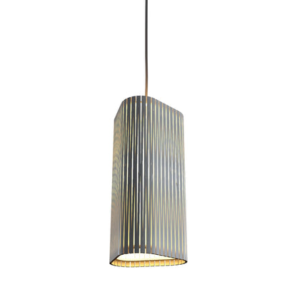 Living Hinges 14 Pendant Light in Organic White (11.81-Inch).