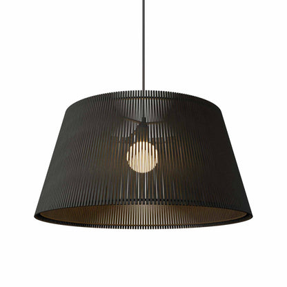 Living Hinges 148 Pendant Light in Charcoal (17.72-Inch).