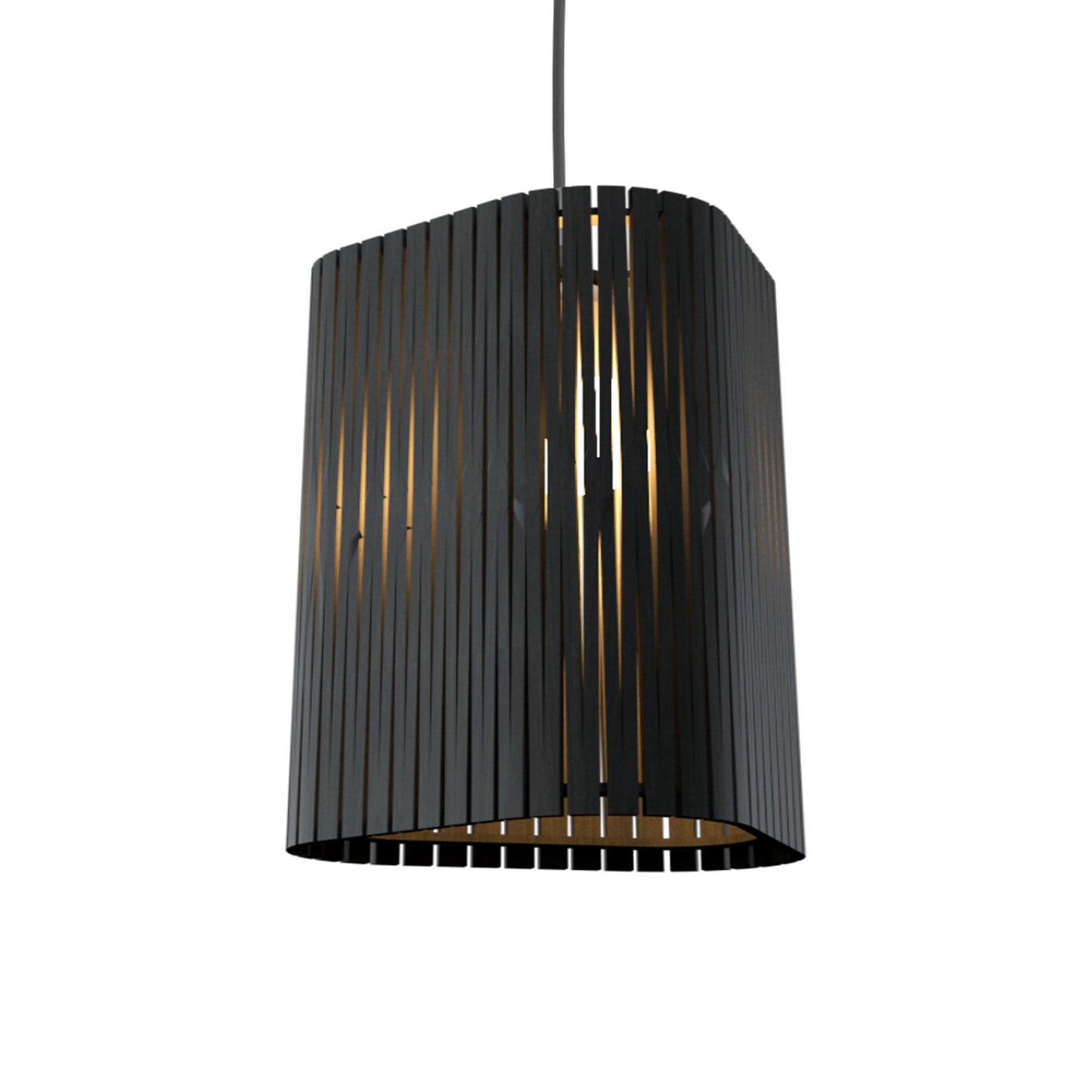 Living Hinges 1481 Pendant Light in Charcoal.
