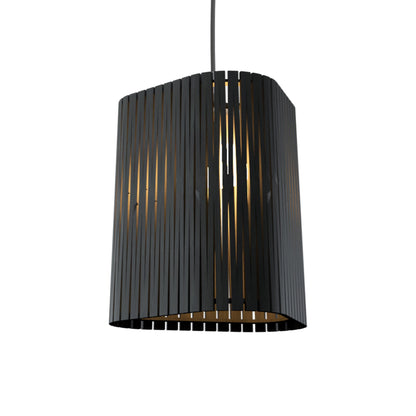 Living Hinges 1481 Pendant Light in Charcoal.