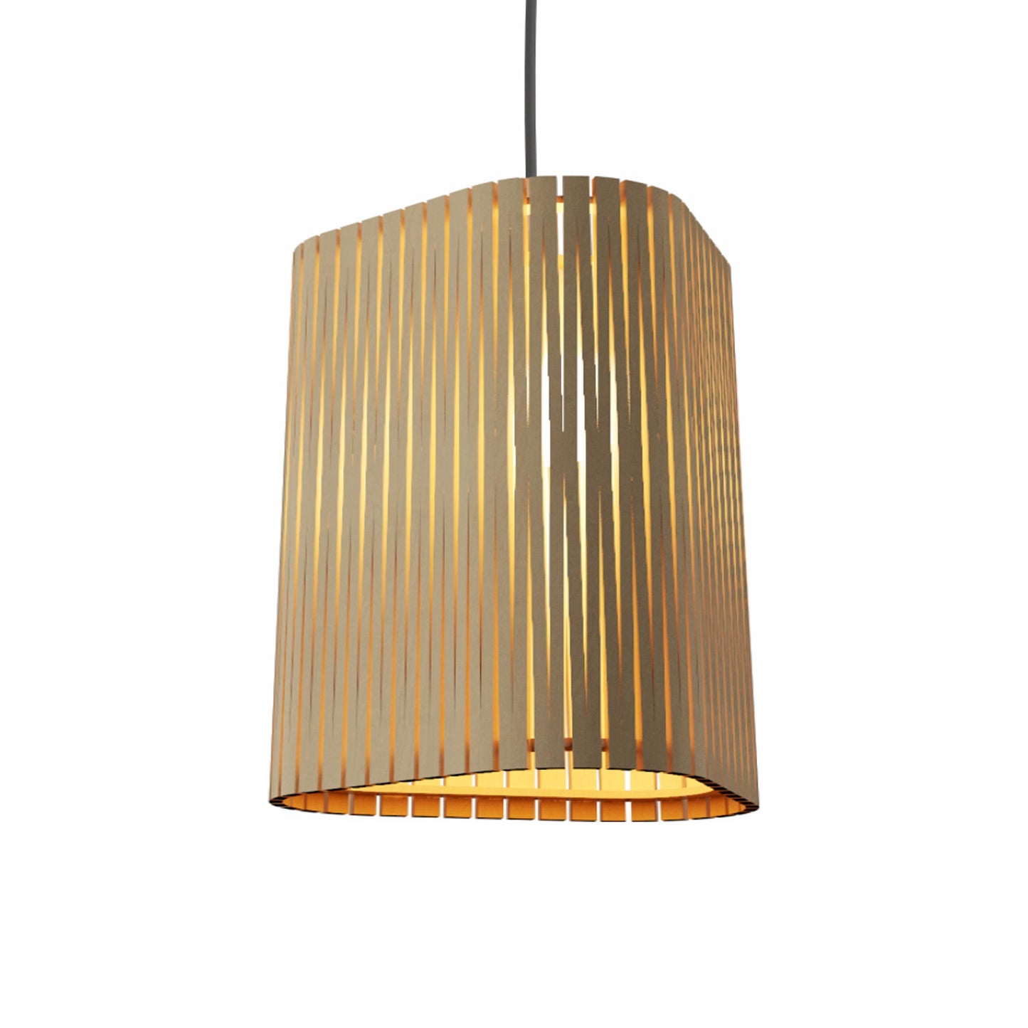 Living Hinges 1481 Pendant Light in Maple.