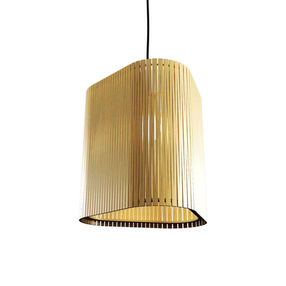 Living Hinges 1481 Pendant Light in Organic Gold.