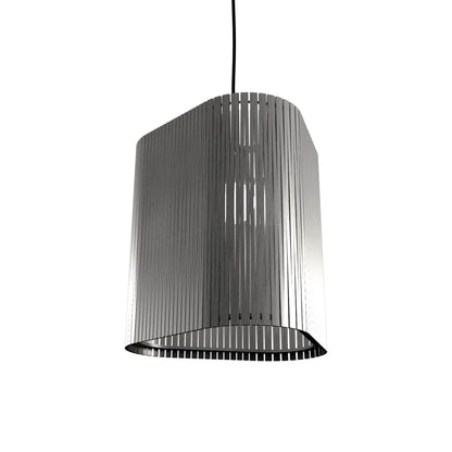 Living Hinges 1481 Pendant Light in Organic Lead Grey.