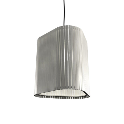 Living Hinges 1481 Pendant Light in Organic White.