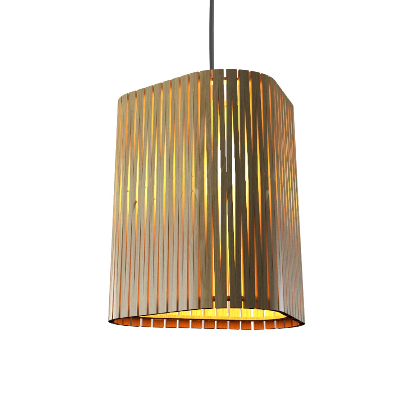 Living Hinges 1481 Pendant Light in Sand.