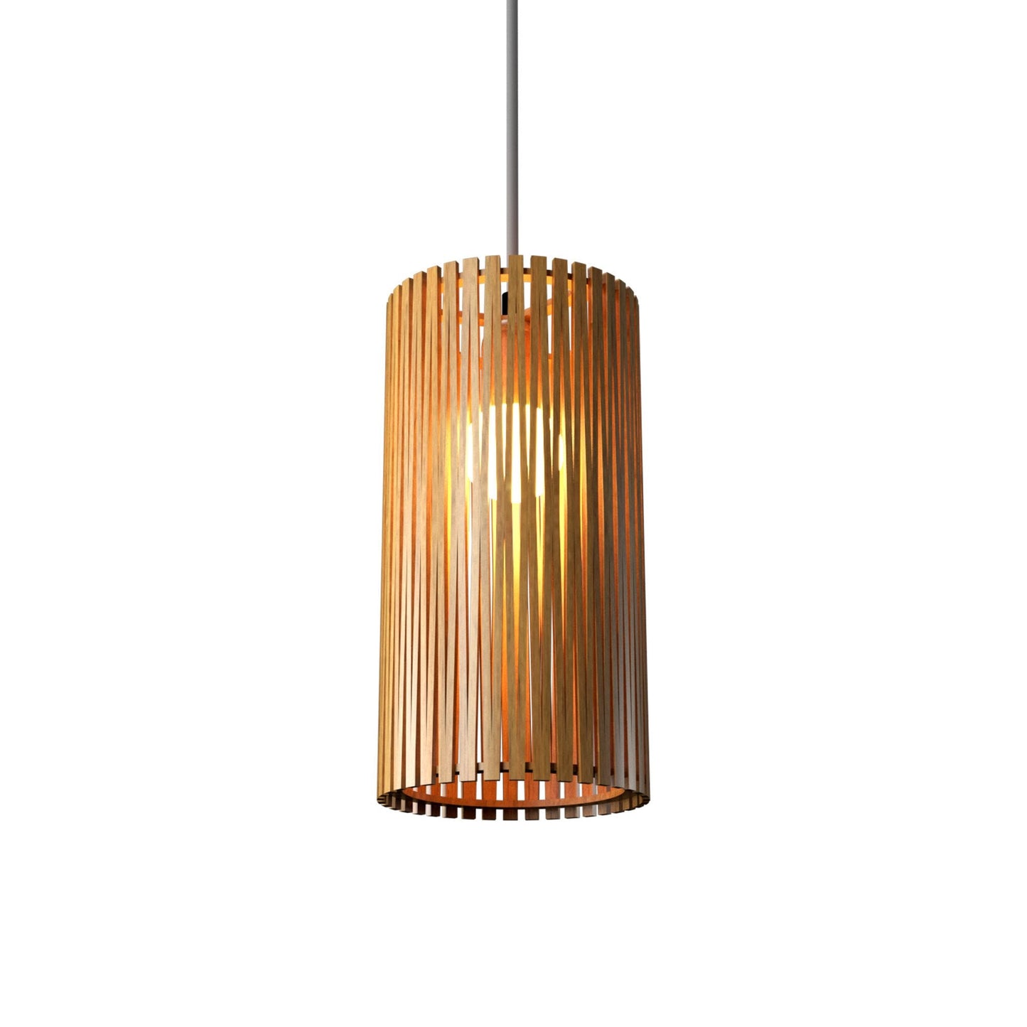 Living Hinges 14845 Pendant Light in Louro Freijo (7.87-Inch).