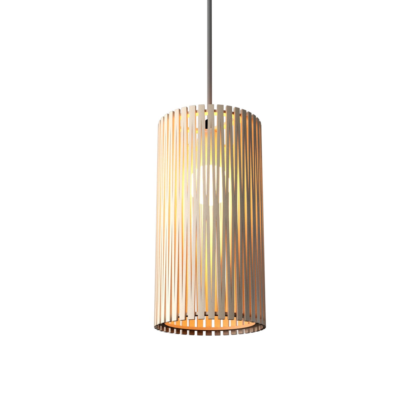 Living Hinges 14845 Pendant Light in Organic Cappuccino (7.87-Inch).