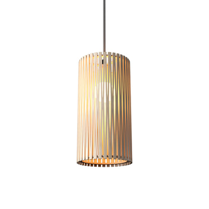 Living Hinges 14845 Pendant Light in Organic Cappuccino (7.87-Inch).