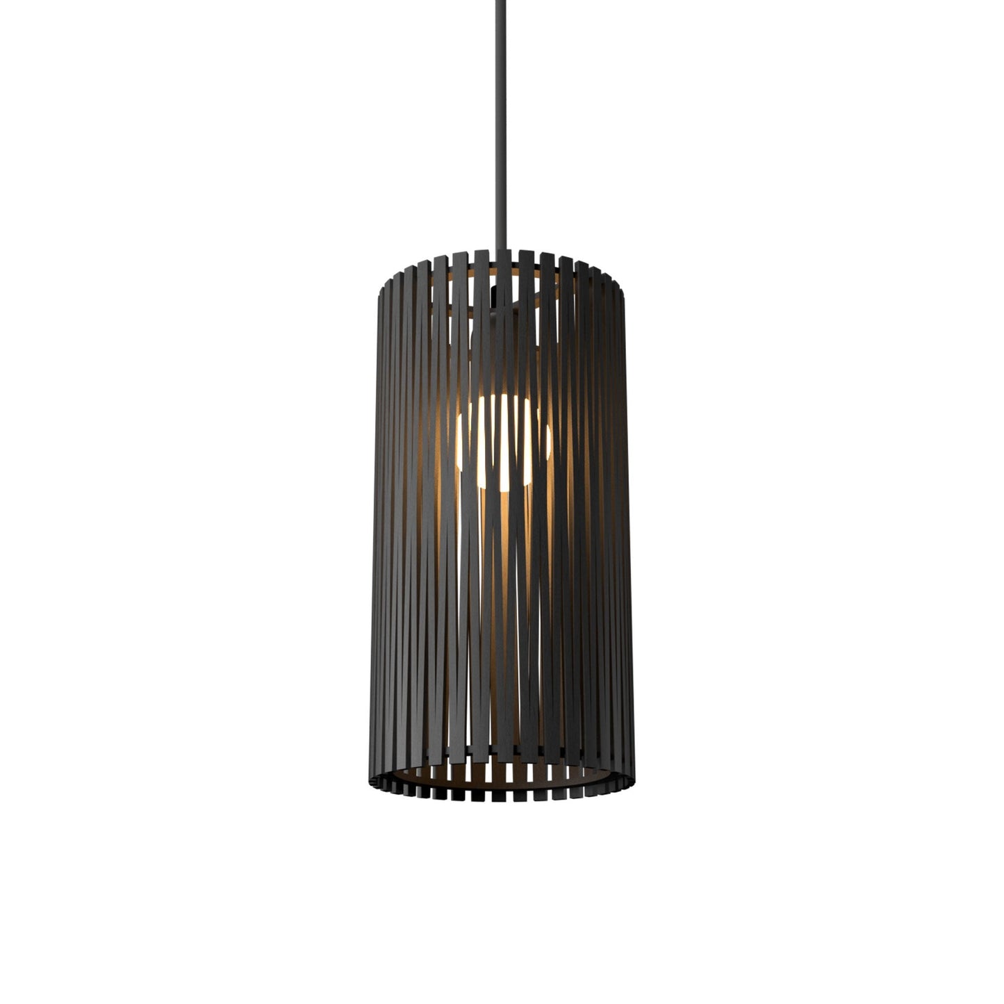 Living Hinges 14845 Pendant Light in Organic Lead Grey (7.87-Inch).