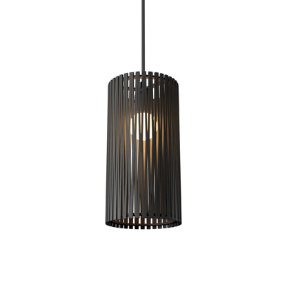 Living Hinges 14845 Pendant Light in Organic Lead Grey (7.87-Inch).