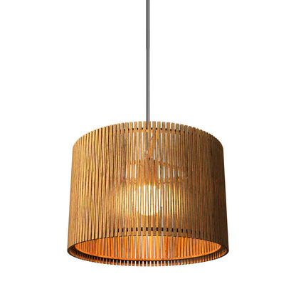 Living Hinges 1486 Pendant Light in Louro Freijo.