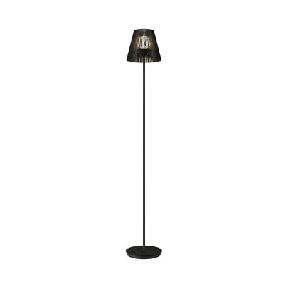 Living Hinges 3058 Floor Lamp in Charcoal.